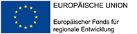 Logo der Europäischen Union, Europäischer Fonds für regionale Entwicklung EFRE