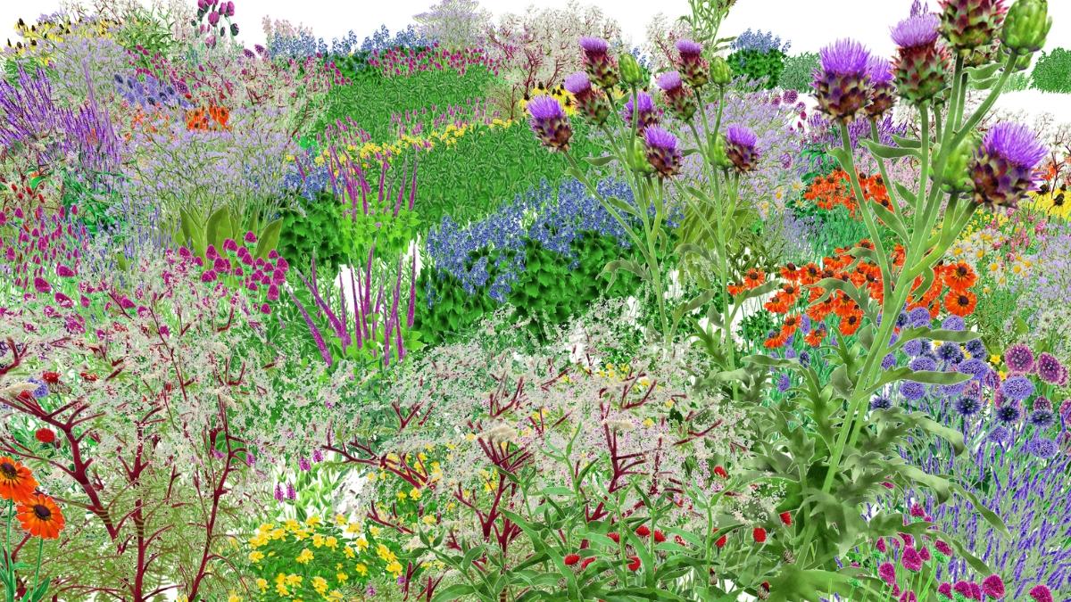 Digitales Rendering der Pollinator Pathmaker LAS Edition, 2023