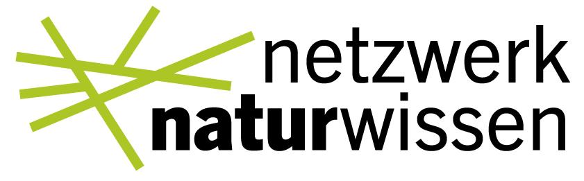 Das Logo und der Schriftzug Netzwerk Naturwissen auf weißem Untergrund