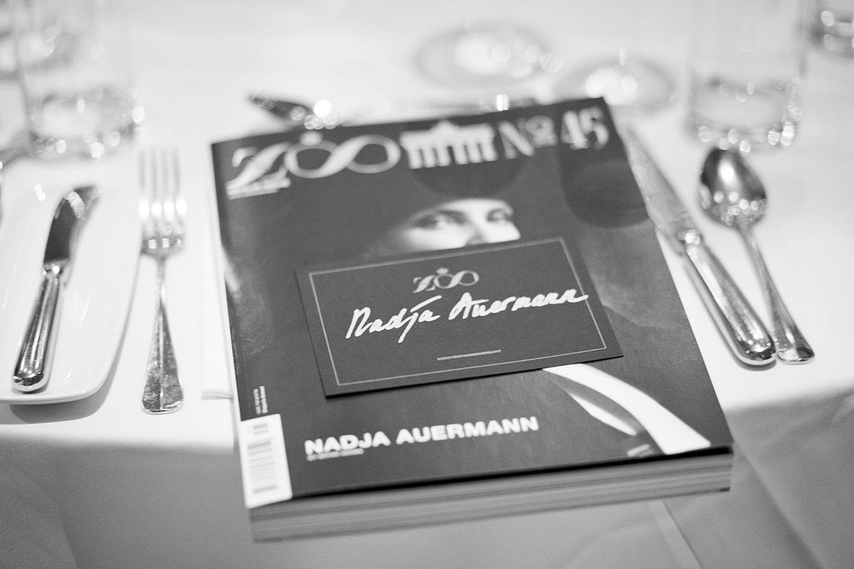Galadinner für das Zoomagazine im Sauriersaal, Foto: Zoo Magazine/ Philippe Gerlach, launch of tenth anniversary, Berlin issue, www.zoomagazine.com