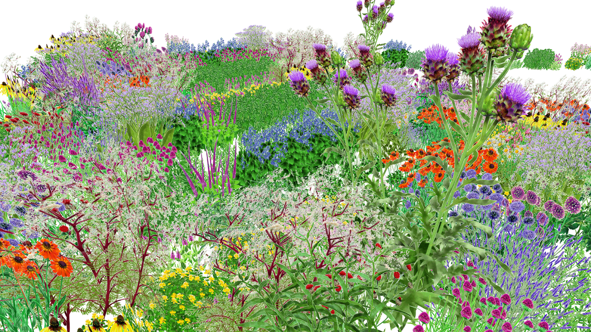 Digitales Rendering der Pollinator Pathmaker LAS Edition
