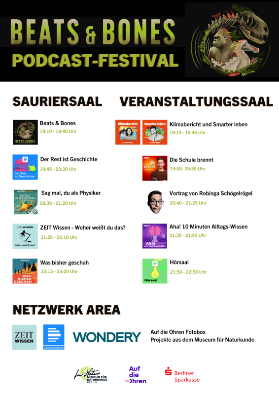 Komplettes Programm mit Uhrzeiten Komplettes Programm mit Uhrzeiten