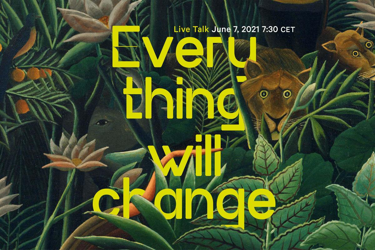 Banner Everything will change