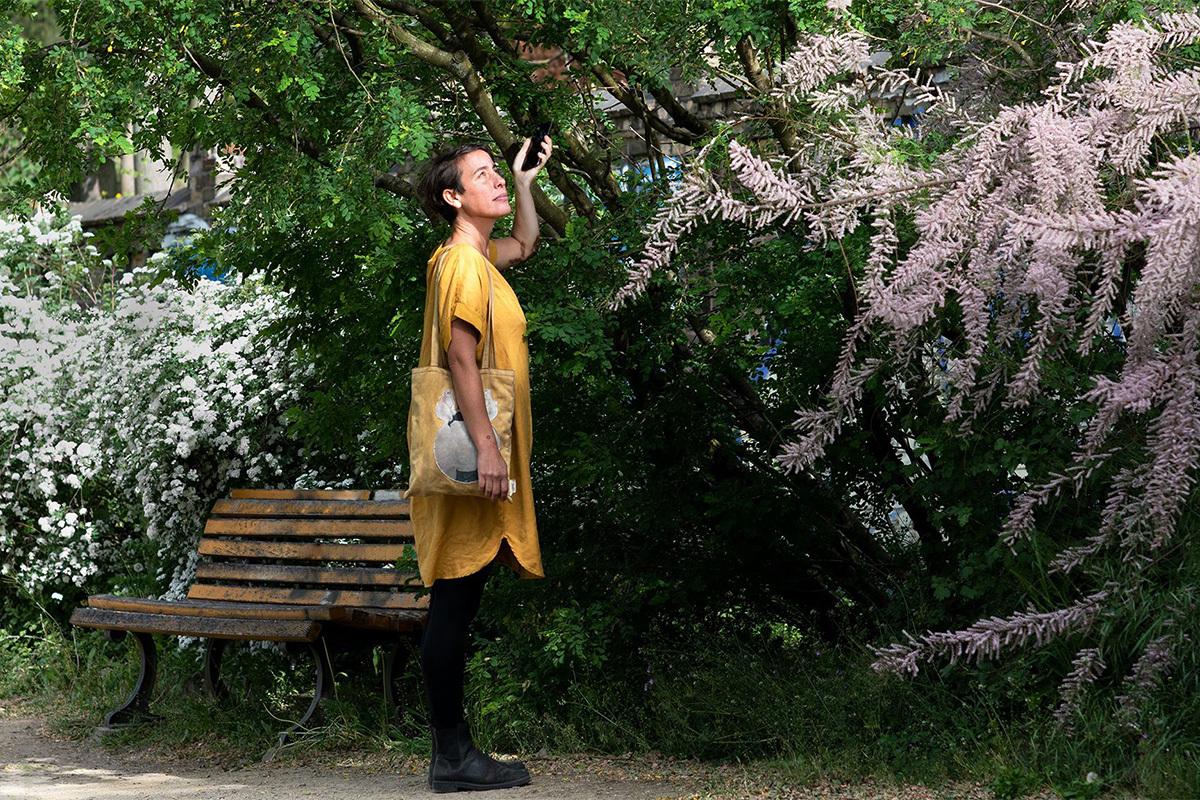 Women in a park