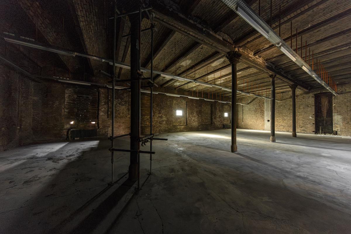 Der sanierungsfällige Karbonsaal im Museum für Naturkunde Berlin