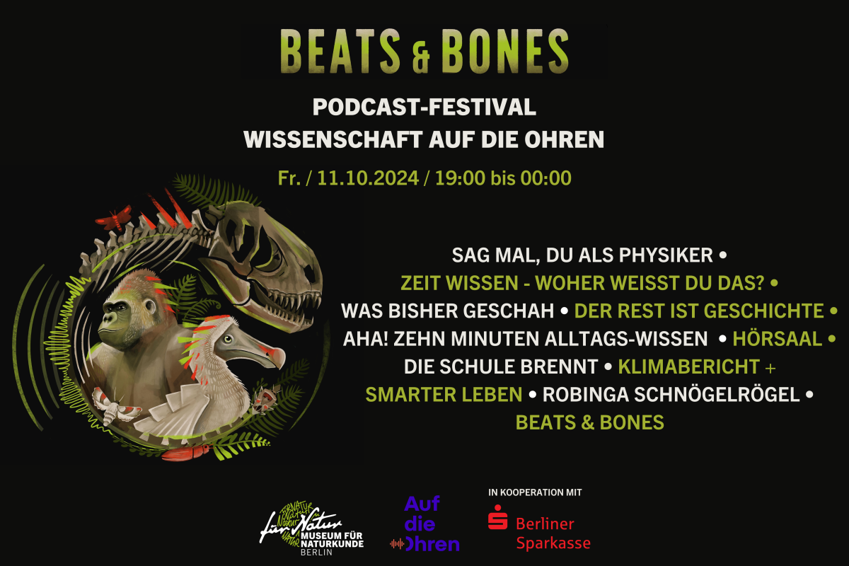 Programm Beats & Bones Podcast-Festival Programm Beats & Bones Podcast-Festival
