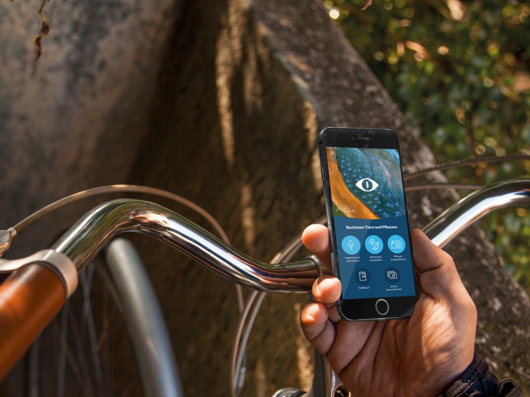  Startbildschirm der Naturblick-App