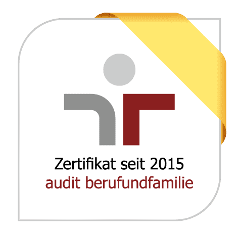 Zertifizierung für das Audit berufundfamilie Zertifizierung für das Audit berufundfamilie