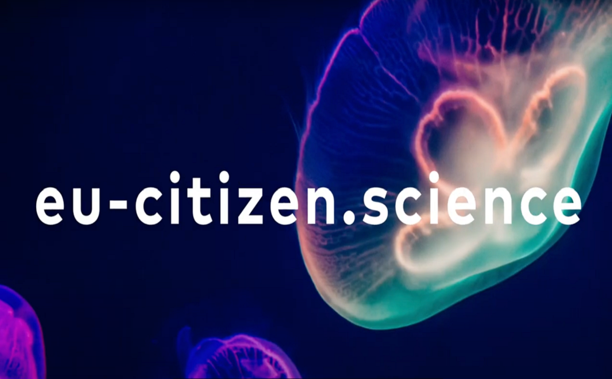 Abbildung des EU-Citizen Science Logos
