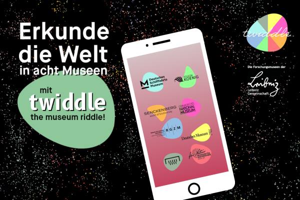 twiddle – the museum riddle, das Spiel der acht Leibniz-Forschungsmuseen