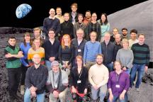 Gruppenfoto der Abteilung Sonnensystem, Impakte & Meteorite