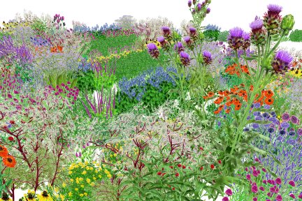 Digitales Rendering der Pollinator Pathmaker LAS Edition