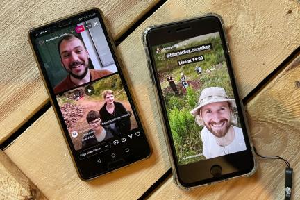 BROMACKER-Live-Formate auf Social Media