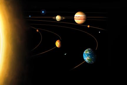 die Planeten des Sonnensystems